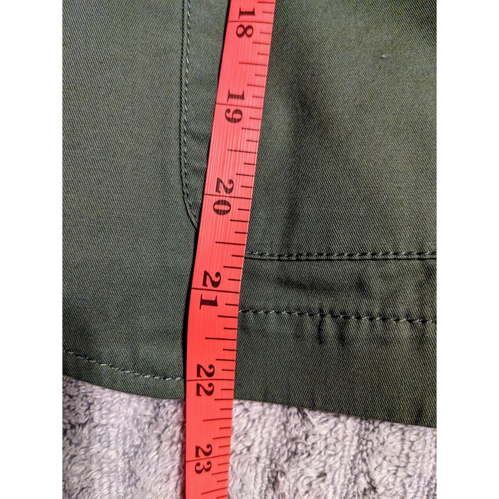 Talbots Olive Green Jacket Blazer Structured Button Details Sz 4P - Picture 6 of 8